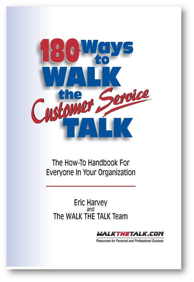 Service Talk Track Examples 180 Ways to Walk The Customer Service Talk — Walk The Talk
