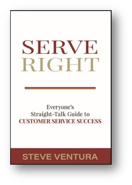 Serve Right Handbook exclusive at Walk The Talk